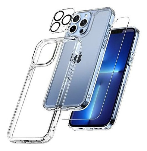 Funda Con Protectores De Pantalla Camara Para iPhone 13 Pro