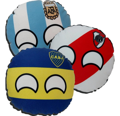 Peluche - Hinchaball - 23 Cm - A Elección - Countryball