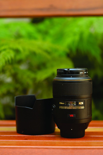 Lente Nikon 105mm F/2.8g Ed-if Af-s Vr