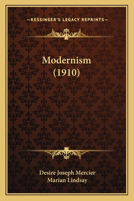 Libro Modernism (1910) - Mercier, Desire Joseph