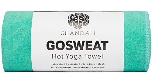 Shandali Hot Yoga Towel - Suede - 100% Microfibra, Super