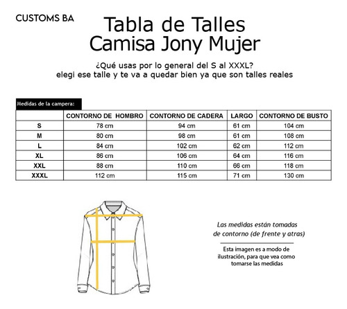 Imagen 7 de 10 de Camisa Jony Mujer