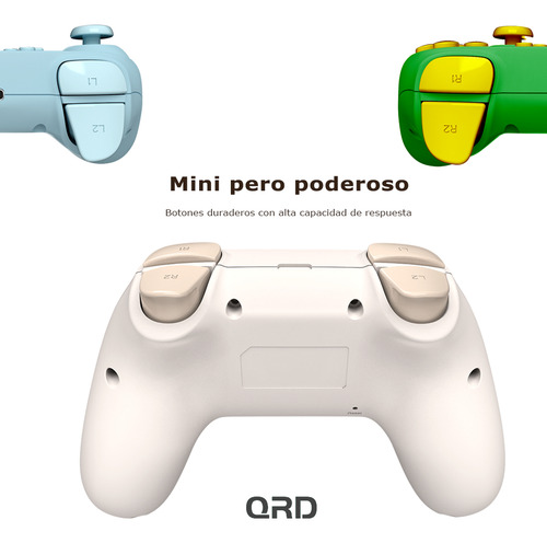Control Joystick Inalámbrico Para Nintendo Switch Pc Gamepad Verde