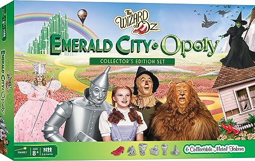 Masterpieces Opoly Board Games - The Wizard Of Oz Emerald Ci