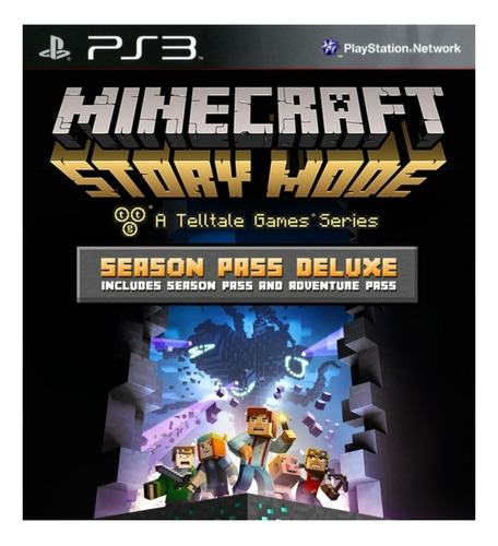 Minecraft Story Mode Deluxe Edition ~ Ps3 Español 