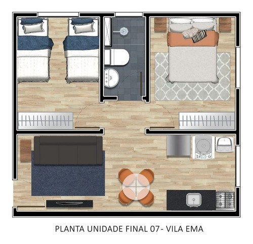 Imagem 11 de 11 de Studio À Venda, Vila Ema - São Paulo/sp - 1824