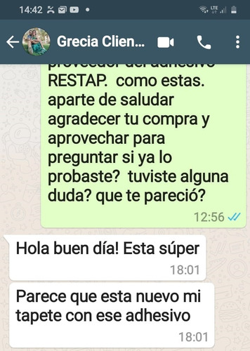 Imagen 5 de 6 de Adhesivo Reposicionable - Renovador Tapete De Corte 2 Paq
