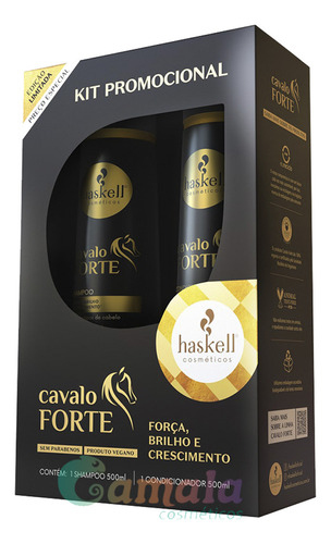 Kit Haskell Promopack Cavalo Forte Shampoo Condicionador 500