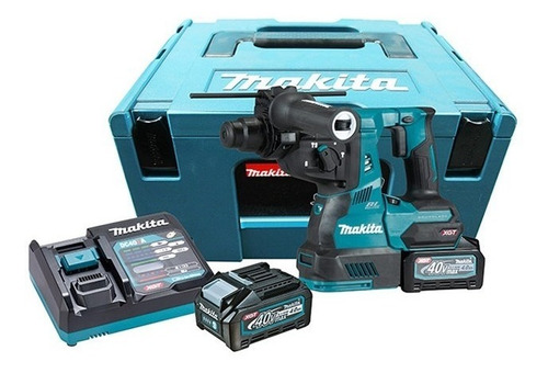 Martelete Combinado Makita Sem Fio Hr003gm2 3,2j 40v 4ah Xgt