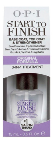 O.p.i Esmalte 3en1 Tratamiento Base,capa Cobertora ,fuerza