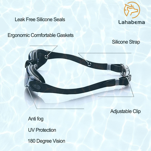 Lahabema Gafas De Natación Para Hombres Y Mujeres Gafas De