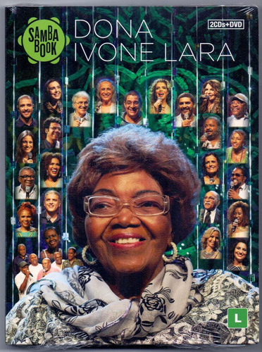 Dvd + Cd Dona Ivone Lara - Sambabook - Lacrado De Fabrica