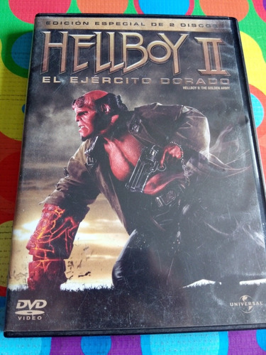 Dvd Hellboy 2 El Ejército Dorado Guillermo Del Toro