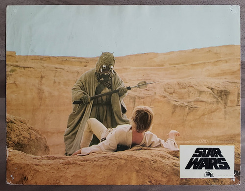 Vintage Lobby Card Original Star Wars 1977 'a New Hope'