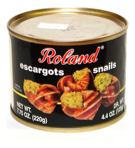 Roland - Caracoles Escargots, (4) Latas De 7.75 Oz