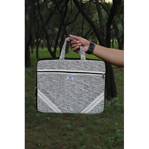 Hemp Laptop Bag Case Expandable Computer Bag Slim Brief...