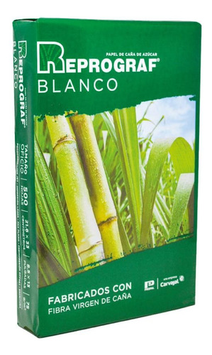 Resma Reprograf Carta Bond De 500 Hojas De 75g Blanco 