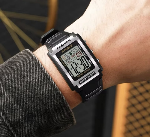 Reloj Electronico Deportivo Rectangular