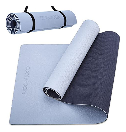 1/4 Inch Extra Thick Yoga Mat Double-sided Non Slip,yog...
