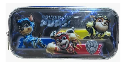 Lapicera, Porta Lápices Escolar Paw Patrol Ruz 3d Azul Paw Patrol 3d