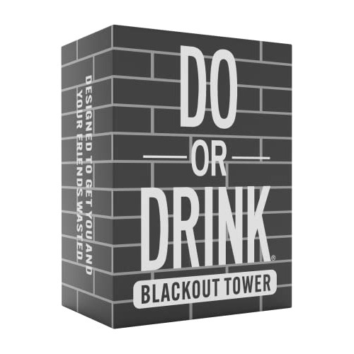 Juego De Beber Do Or Drink Blackout Tower - Juego De Fiesta 