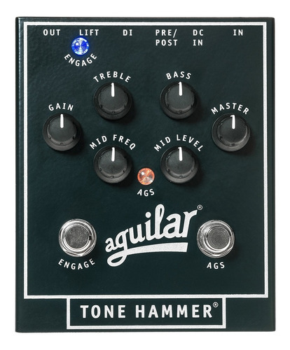 Aguilar Tone Hammer Preamp / Direct Box Pedal Para Bajo