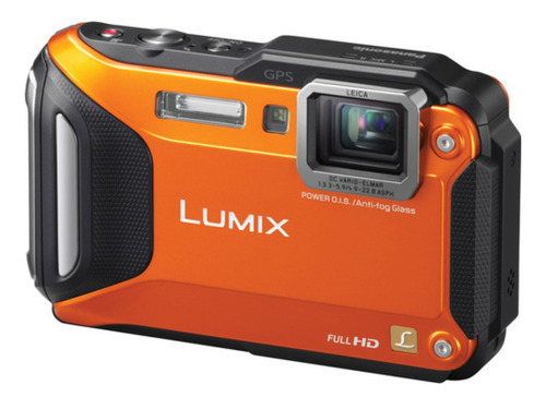 Panasonic Lumix DMC-TS6 laranja compacta