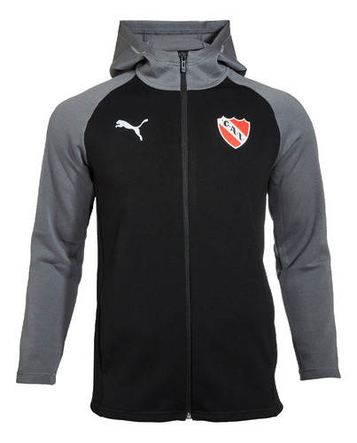 Campera Hombre Puma Independiente 2024 Negro Jj deportes