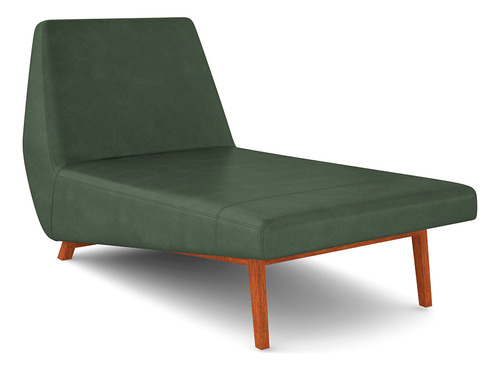 Sofá Chaise Longue Sala Living Parisi 155cm Couríssimo Verde