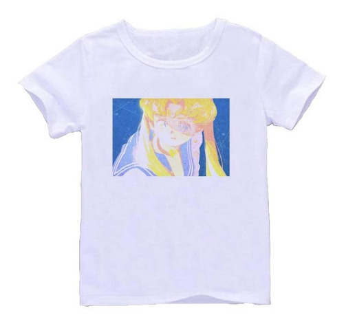 Remera Blanca Sailor Moon  Art#18