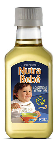 Nutra Bebé Aceite Omega 3 Dha X2 Sabor Pescado