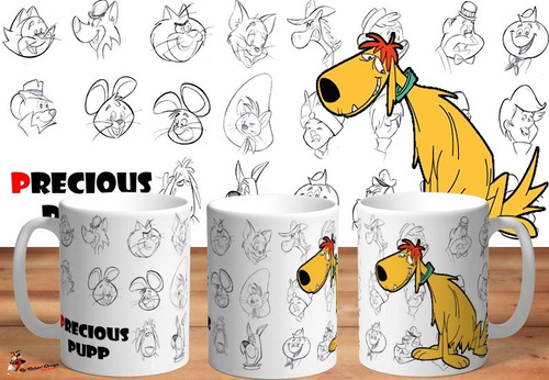 Taza De Ceramica Hanna Barbera Lindo Pulgoso