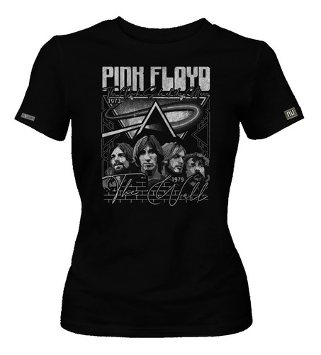 Camiseta Pink Floyd The Wall Dark Side Of Moon Mujer Edc 