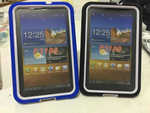 Case Goma Tab Samsung Tablet 2 3 7 8 Reforzado Caídas Niños