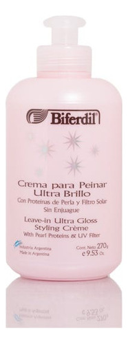 Pack X 6 Unid. Crema Para Peinar  Ultra Brillo X27 Biferdil