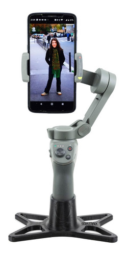 Imagem 3 de 10 de Base / Suporte Novo Dji Osmo Mobile 3 - Rosca Para Tripé