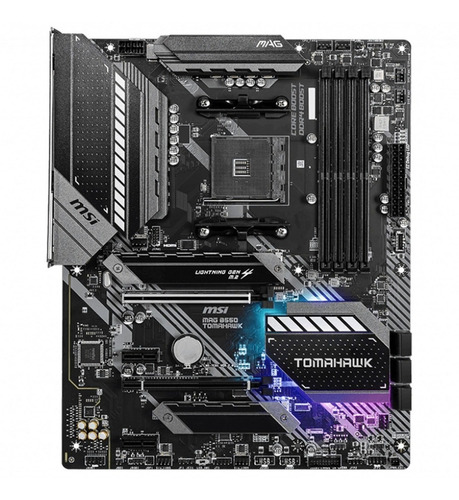 Tarjeta Madre Msi Mag B550 Tomahawk Amd Am4 Ddr4 Atx /v /v