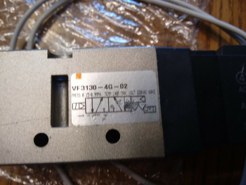 New Smc Vf3131-4g-02 Solenoid Valve L@@k Bbz