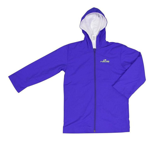 Roupão Parka Para Natação Infantil Nabaiji - Cor Azul