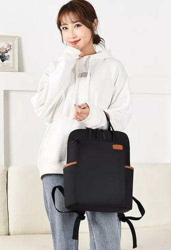 Mochila Impermeable Para Computadora Portátil De Tela