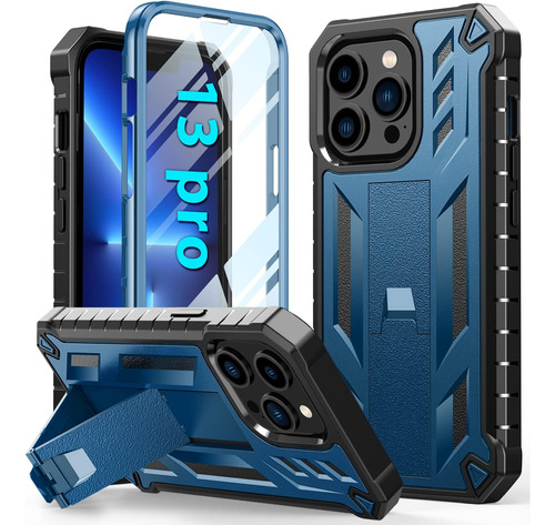 Funda Soios Para iPhone 13 Pro-azul