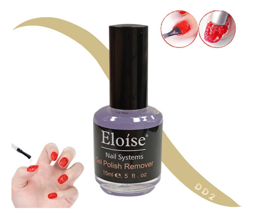 Removedor Mágico Profesional En Gel Semipermanente Uñas