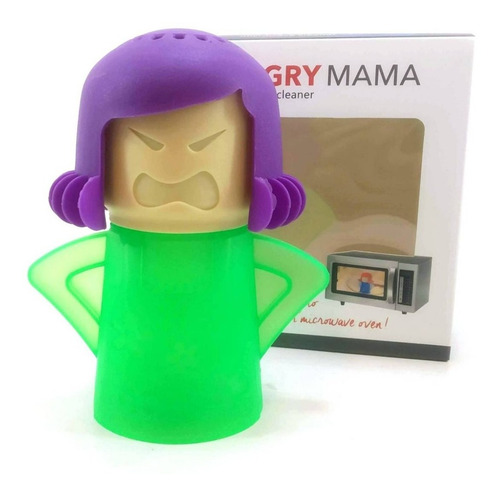 Limpiador De Horno Microondas A Vapor Angry Mama Limpieza