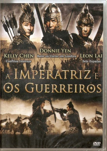 Dvd Original Do Filme A Imperatriz E Os Guerreiros