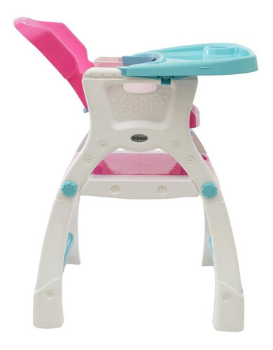 Silla Alta Prinsel Caddy 2 En 1 Rosa