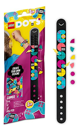 Pulsera Lego Dots Gamer 41943, Kit De Manualidades Para Niño