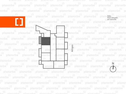 Venta De Apartamento Obra Construcción 1 Dormitorio En Tres Cruces, Gala Pop Br. Artigas Unidad 908