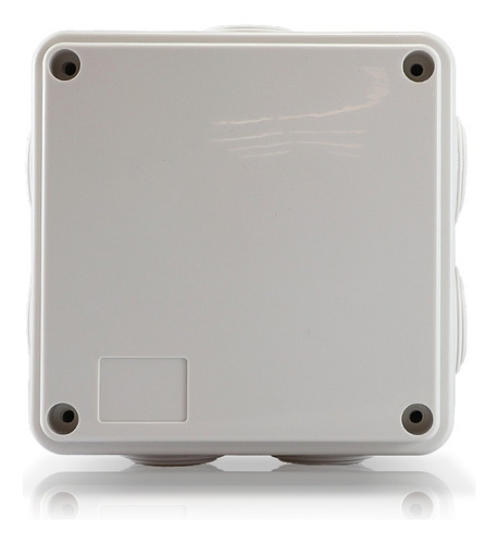 Imagen 2 de 6 de Caja De Derivación Pvc Ip55 Exterior 7 Entradas 10x10x5 Cms