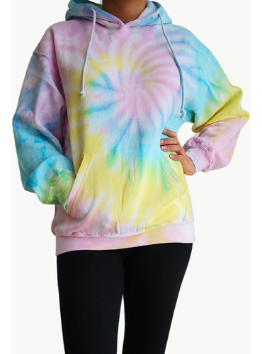 Sudadera Con Diseño Tie Dye