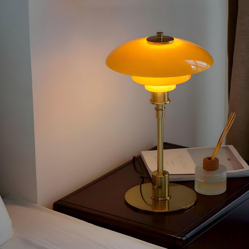 Lámpara De Mesa Modernista, Lámpara De Noche Estilo Bauhaus